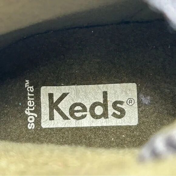 Keds Black Suede & Splash Mix Camp Boot Lace Up Round Toe wh65517 Womens Size 9 - Picture 6 of 9